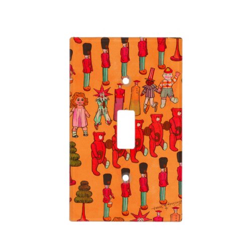 Christmas Toy Vintage Children Play Light Switch Cover