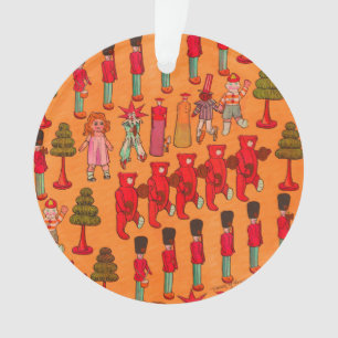 Christmas Toy Vintage Children Play Ornament