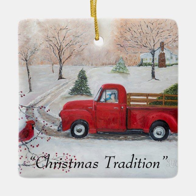 Christmas Tradition 2021 Ornament (Front)