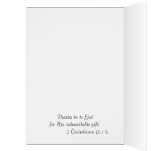 Christmas Traditional Catholic Mass Offering Card (Inside (Left))