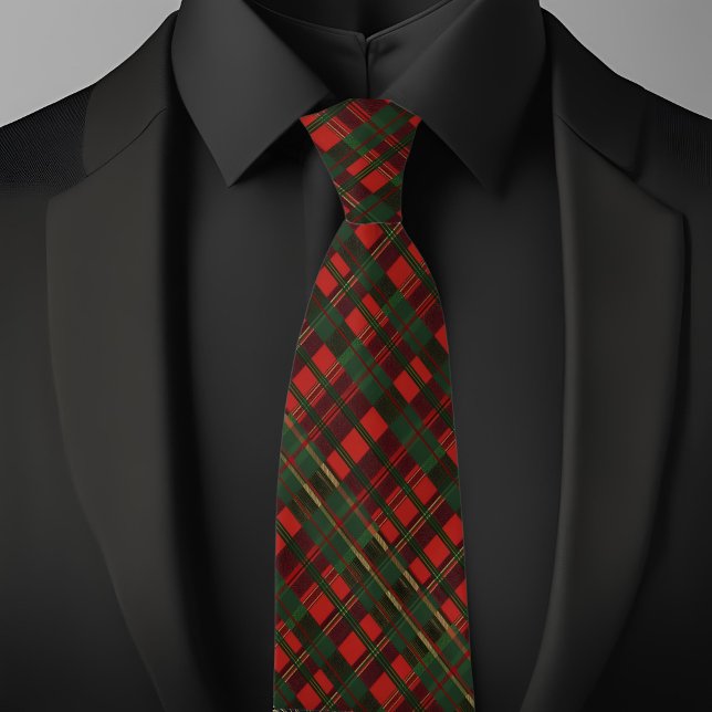 Christmas Traditional Plaid Neck Tie (Creator Uploaded)