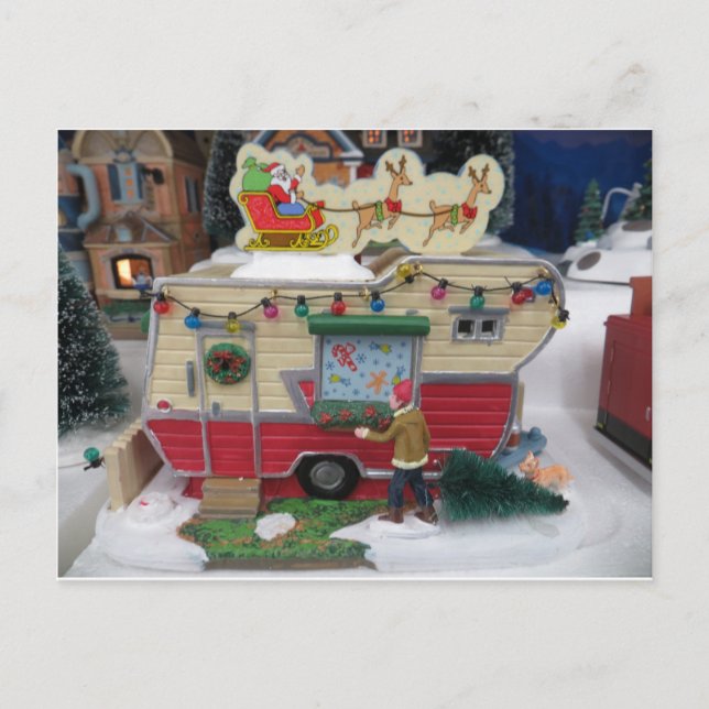 Christmas Trailer Postcard (Front)