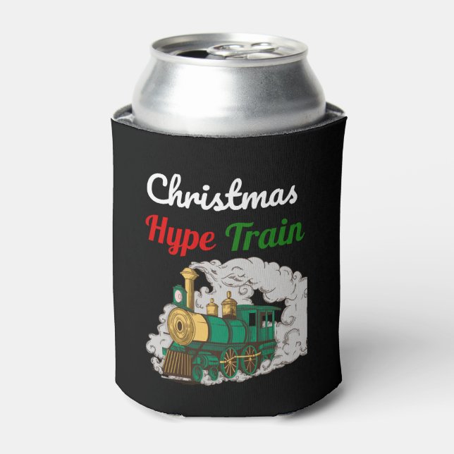 Christmas Train - Christmas Hype Train Can Cooler (Can Front)