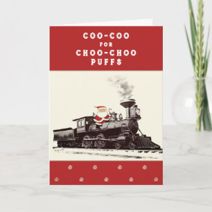 Christmas Train Holiday Cards