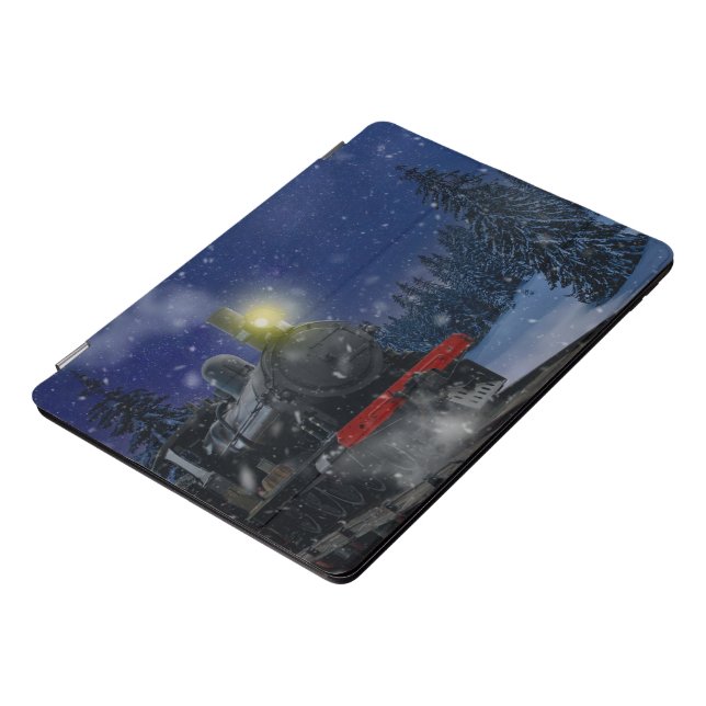Christmas Train in the snow        iPad Pro Cover (Side)