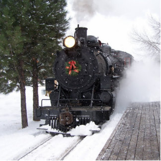 Christmas Train Ornament