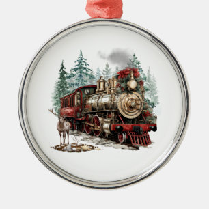 Christmas Train Ornament