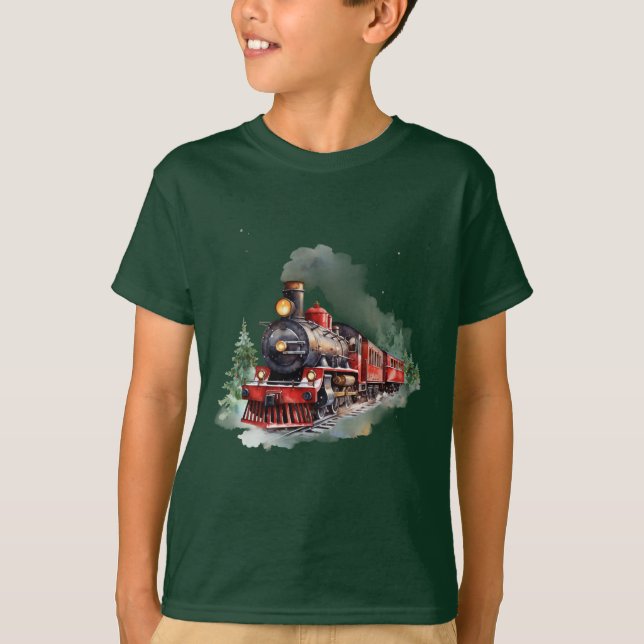 Christmas Train T-Shirt (Front)