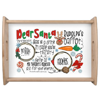 Christmas Tray Cookies For Santa