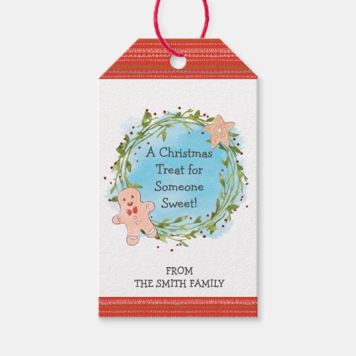 Christmas Treat Someone Sweet Holiday Gift Tags