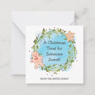 Christmas Treat Someone Sweet Note Card