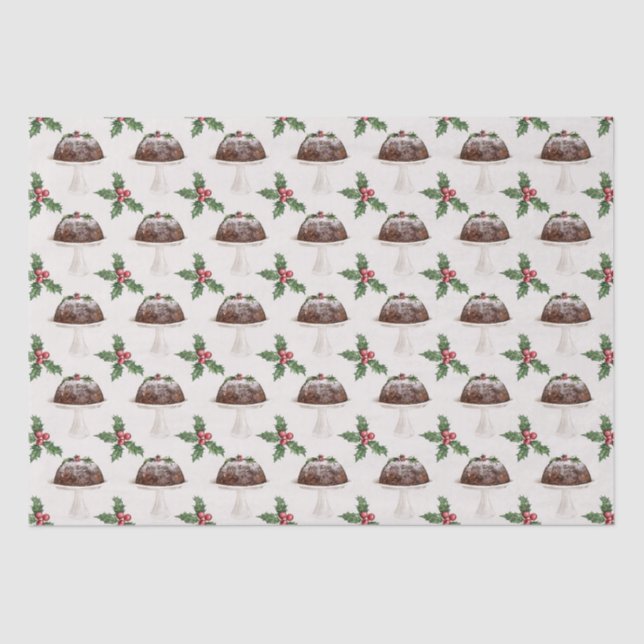 Christmas Treats  Pattern Tissue Paper (Front)