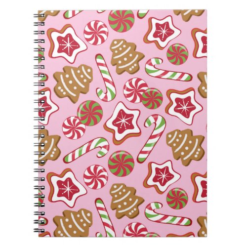 Christmas treats _ pink notebook