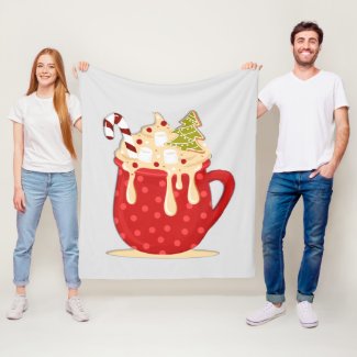 Christmas Treats, Yummy! Fleece Blanket