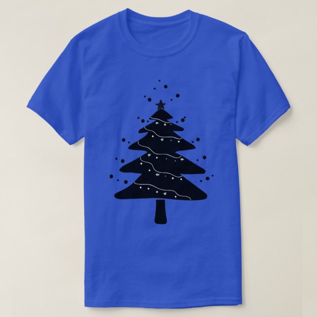 Christmas Tree1 T-Shirt (Design Front)