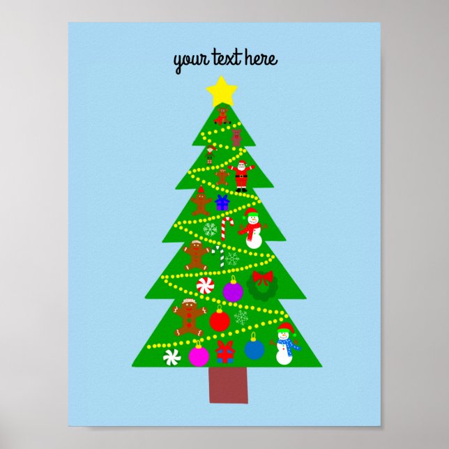 Christmas Tree #1 Poster (Front)