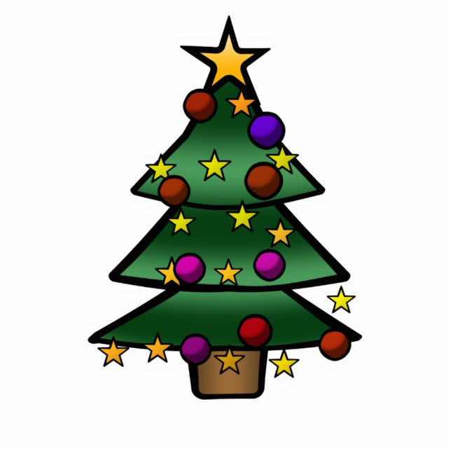 Christmas Tree 1 Statuette (Front)