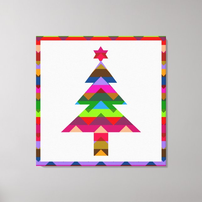Christmas Tree #2 Canvas Print (Front)