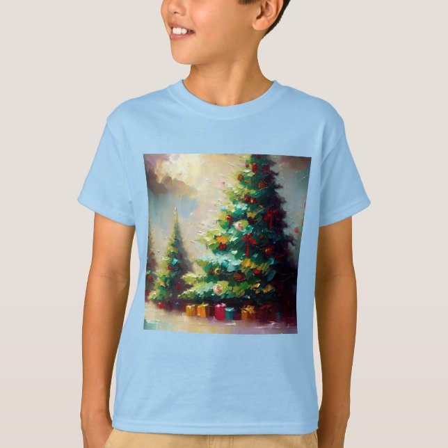Christmas Tree 2 T-Shirt (Front)