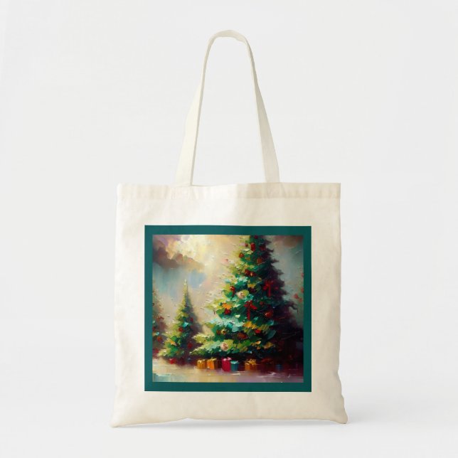 Christmas Tree 2 Tote Bag (Front)