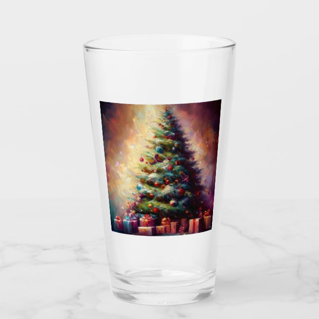 Christmas Tree 3 Glass (Front)