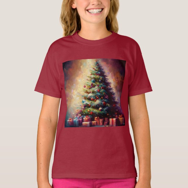 Christmas Tree 3 T-Shirt (Front)
