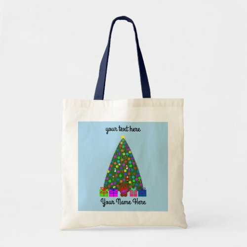 Christmas Tree 3 Tote Bag