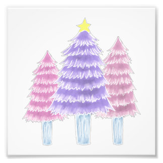 christmas tree 45 photo print