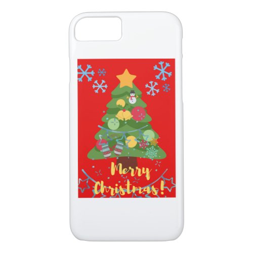 Christmas tree  4 iPhone 87 case