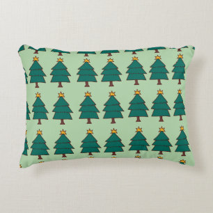 Christmas tree  accent pillow