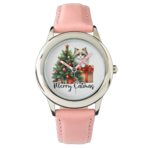 Christmas Tree And Cat 2025 Watch