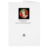 Christmas Tree and Little Snowsuit Girl (Back)