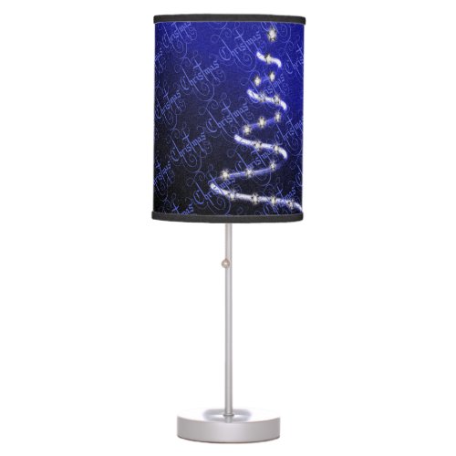 Christmas Tree and Stars _ Table Lamp