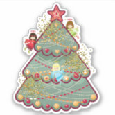 Sparkly christmas tree Sticker – VulgrCo