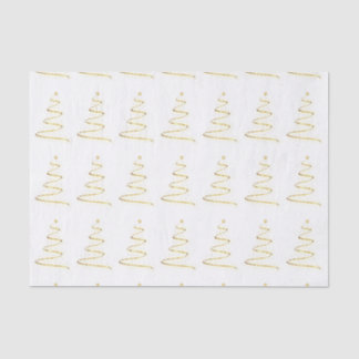 Christmas Tree Art Tissue Paper