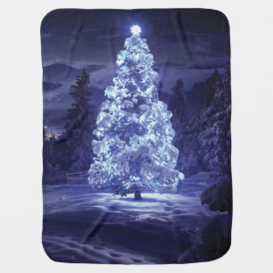 Christmas Tree Baby Blanket