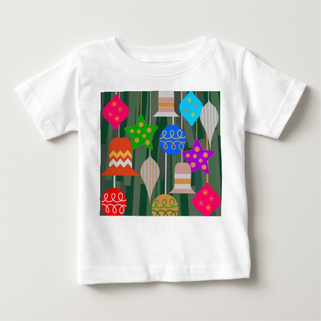 Christmas Tree Baby T-Shirt (Front)