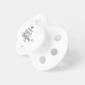 Christmas Tree Baby's First Christmas Pacifier (Front Right)