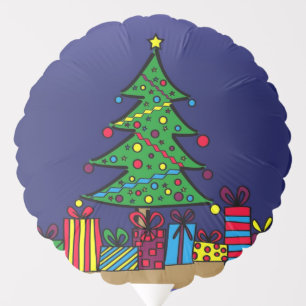 Christmas tree balloon