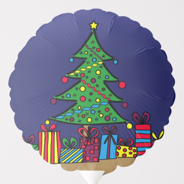 Christmas tree balloon (Front)