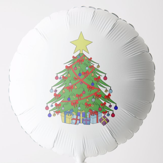 Christmas tree balloon (Front)