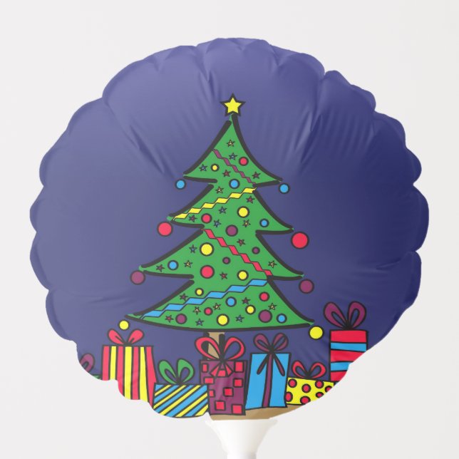 Christmas tree balloon (Front)
