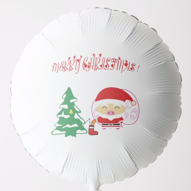 Christmas tree balloon (Front)