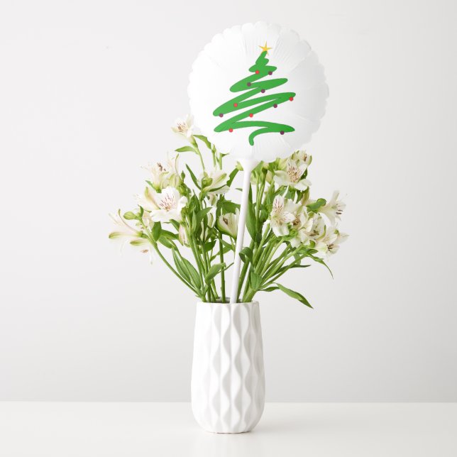 Christmas Tree Balloon (Vase)