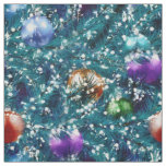 Christmas Tree Balls Pattern Fabric