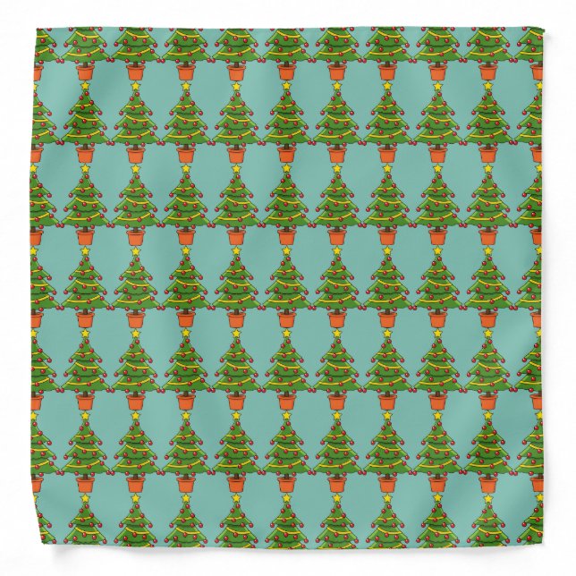 Christmas Tree Bandana (Front)