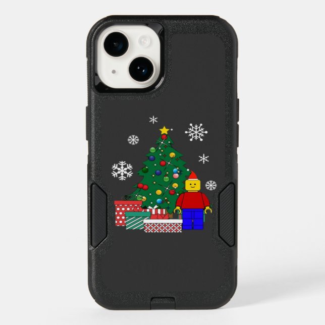  Christmas Tree Baseball  Otterbox iPhone Case (Back)