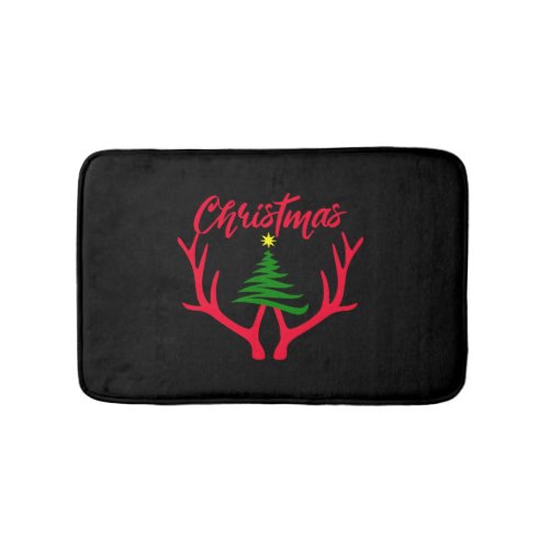 Christmas tree             bath mat