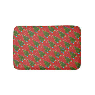 Christmas Tree Bath Mat