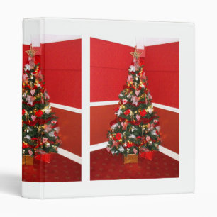 Christmas tree binder